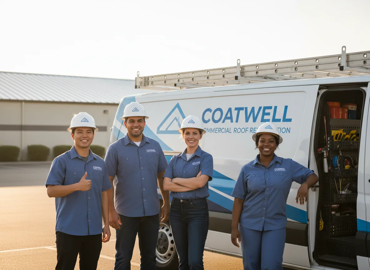 Commercial roof coating company in Rockvale, TN